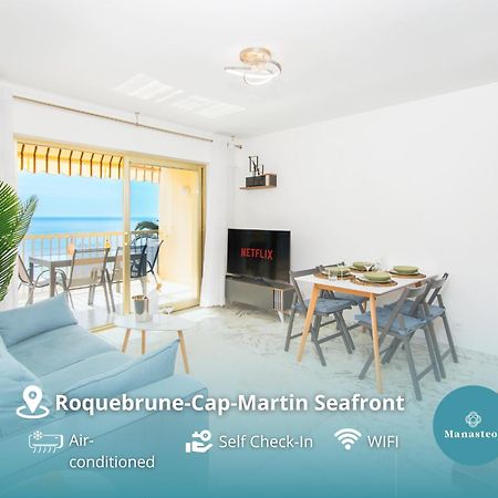 Roquebrune Plage - Terrace Splendid Sea View - BW المظهر الخارجي الصورة