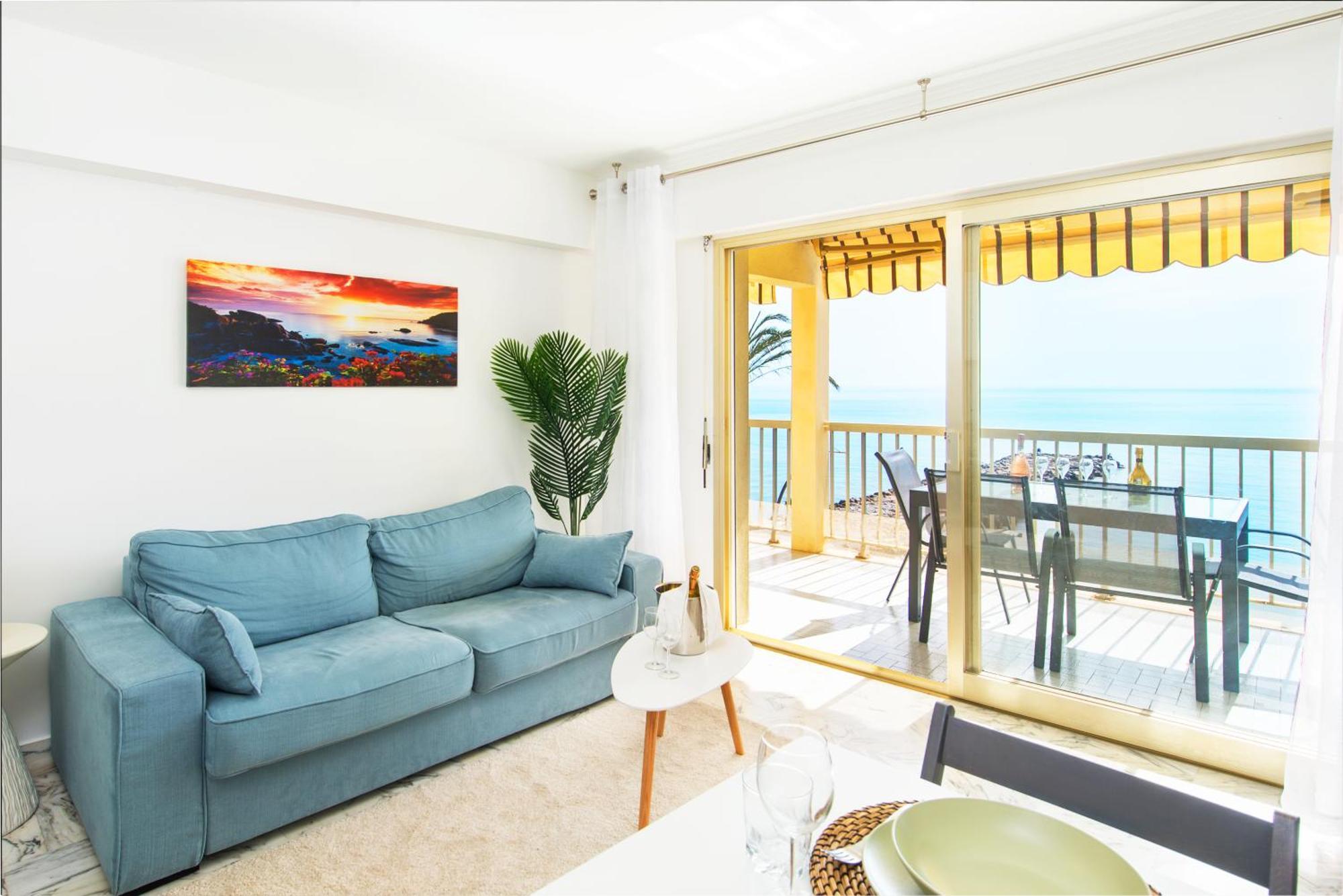 Roquebrune Plage - Terrace Splendid Sea View - BW المظهر الخارجي الصورة