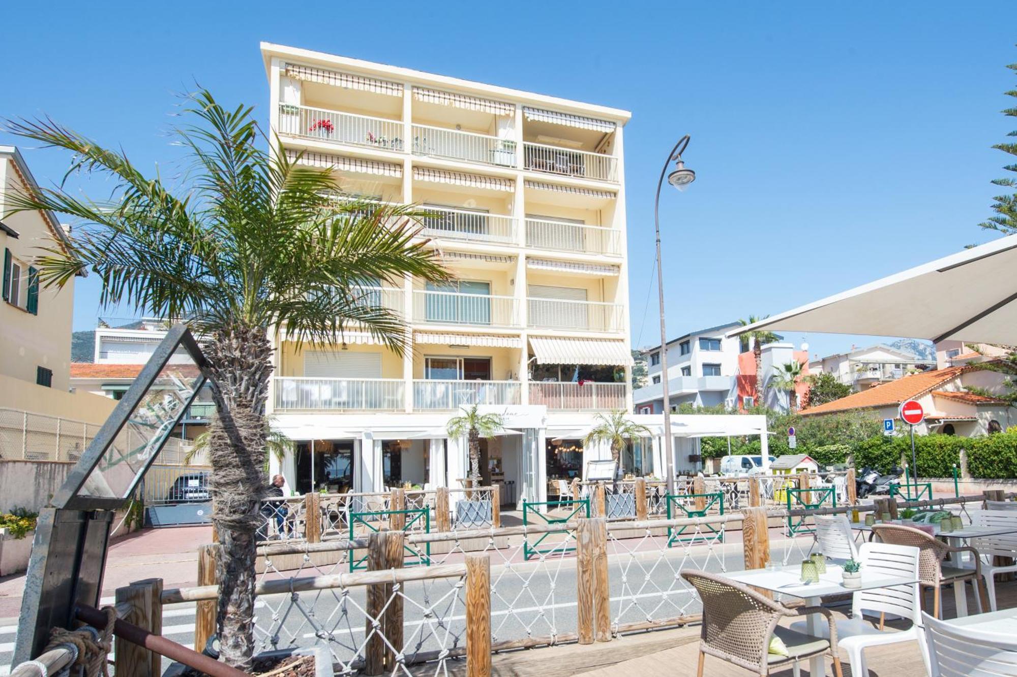 Roquebrune Plage - Terrace Splendid Sea View - BW المظهر الخارجي الصورة