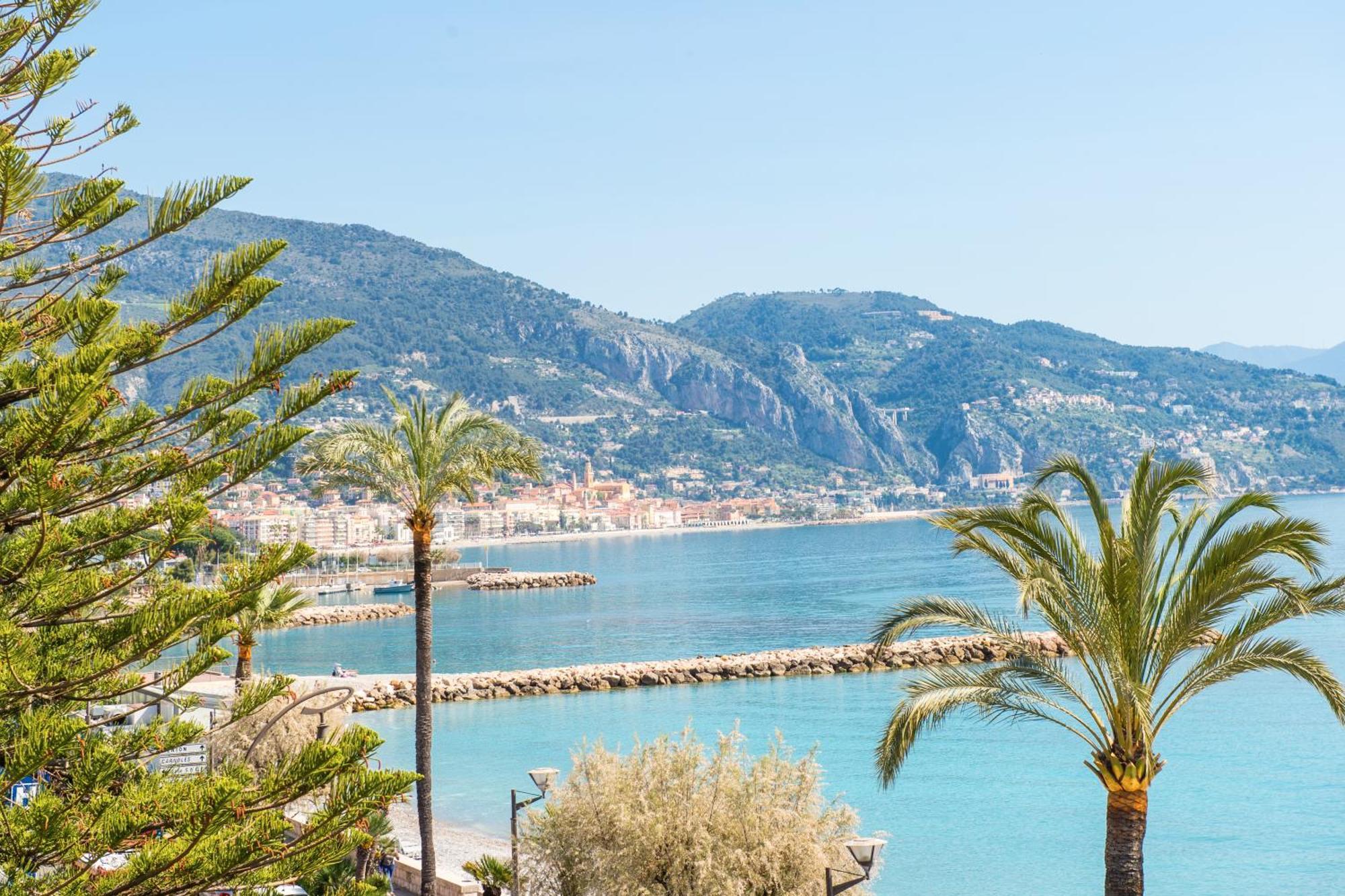Roquebrune Plage - Terrace Splendid Sea View - BW المظهر الخارجي الصورة